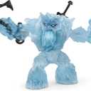 Schleich Eldrador Creatures - 2 PC, 8" Ice Monster and Weapons Toy Set - Movable Monster Action Figure for Boys and Girls - Fantasy Rock Beast Figurine - Durable Creature - Fun Toys for Kids Ages 7+ (Multi)