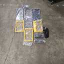 LBT Power Tool Organizer With Charging Station,Patented,Heavy Duty Steel,6 Drilling Rig Sizes With Hooks And Screw Boxes,6 sockets,Easy To Install Garage Storage Rack,Great Gift For Men, Yellow (6 Drills Holder)