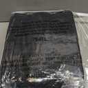 CozyLux Queen Comforter Set Black Seersucker 7 Pieces Bed in a Bag Queen Comforter Set with Sheets, Luxury Soft Bedding Set with Down Alternative Comforter, Sheets, Pillowcases & Shams for All Seasons