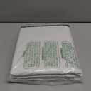 BLISSFORD Plastic Mattress Protector Zippered King, Waterproof Vinyl Mattress Cover, Heavy Duty Noiseless Mattress Encasement (King (78" x 80") 9" Drop), White