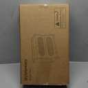 Bread Box,Extra Large 2-Tier Bamboo Bread Box for Kitchen Countertop,Bread Storage Container with Magnetic Acrylic Door for Homemade Bread,Under Cabinet,Pantry Organizer(Black)