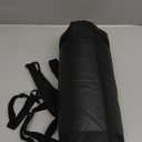 9" Diameter Deluxe Oversized Massage Table 25" Full Bolster - 9" x 9" x 25" Cylinder Pillow for Knees, Legs, and Other Taller Support (Black)