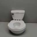 Summer Infant by Ingenuity My Size Potty Pro in White, Toddler Potty Training Toilet, Lifelike Flushing Sound, for Ages 18 Months+, Up to 50 Pounds