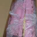 Hamiledyi Portable Hamster Cage 2 Layers Dwarf Hamster Habitat Small Animal Travel Cage with Exercise Wheel Hamster Enclosure Mouse Cage for Hamsters Mice Gerbils or Other Tiny Pets (Pink)