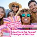 Best Friend Bucket List Scratch Off Cards  35 Fun Adventure Date Ideas for Friends  Unique Gift for Women, Besties, or BFFs  Friendship Gift for Birthdays or Galentine's Day