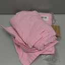Urban Villa Easter Cloth Napkins Hemstitch Solid Pink 100% Cotton Absorbent Dinner Napkins (Set of 12) 20x20 Inches Soft Durable Washable Reusable Ideal for Everyday Use Wedding Parties Cloth Napkins