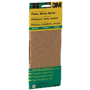3M 9017 General Purpose Sandpaper Sheets, 3-2/3-in by 9-in, Coarse Grit