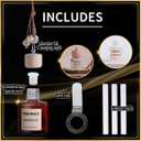 4 x Car Air Fresheners 3-Pack Long Lasting Hanging Freshener for Auto and Home, 3pcs Sandalwoodt&Citrus&Fruit