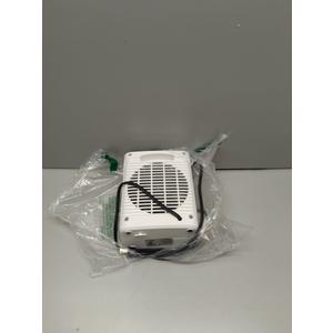 Pro Breeze 1500W Portable Electric Ceramic Heater for Indoor Use, Adjustable Thermostat, Small Space Heater for Home, Bedroom, Office, Garage  White