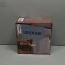 SYNCVIBE Bathroom Trash Can with Lid 2 Gallon Slim Motion Sensor Garbage Can Narrow Automatic Plastic Trash Bin for Bedroom, Living Room, Toilet, Office (White)