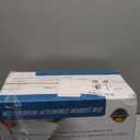 Car Armrest Box with Double Layer Storage, Black Leather and USB Charging Ports