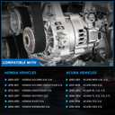 LesNau Timing Belt Kits with Water Pump for Car Engine Compatible with 2003-2018 Honda Accord Pilot Odyssey Ridgeline Acura MDX RDX RL TL TSX ZDX - Replace TCKWP329, TKH-002, TKH002