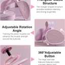 Kegel Exerciser, Pelvic Floor Muscle Exercise Devices for Women, Inner Thigh Exerciser Leg Workout Equipment Thigh Trainer for Male Hip Trimmer Inner Thigh Toner Workout