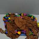 SATINIOR Hippie Costume Set Women 60s 70s Disco Outfits Halloween Party Dress Accessories for Adult Size M