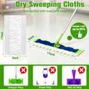 60 Count XL Dry Sweeping Cloths Compatible with Swiffer Sweeper XL Mop