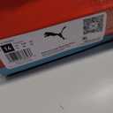 Puma Men's Rebound Layup Sneaker Black Black White, 14