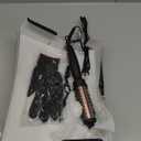 Terviiix 1.25 Inch Thermal Brush, Fast-Heating Ceramic Tourmaline Ionic Volumizing Iron, Heated Round Comb for Volumizing and Soft Curls, Digital Display 9 Temperatures Curling Wand, Dual Voltage (Black)