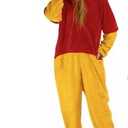 Funziez! Slim Fit Adult Onesie - Animal Costume - Plush Unisex Christmas One Piece Cosplay Suit for Women and Men (Medium)