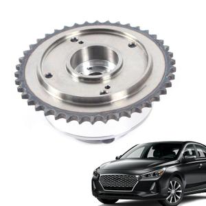 AUCERAMIC 24370-2E650 243702E650Timing Camshaft Gear Fit 2015-2020 for Hyundai Elantra GT Sonata Tucson L4 l4 Fit 2016-2020 for Kia Forte Optima Hybrid Soul 2.0L CVVT Exhaust Sprocket (1pc)
