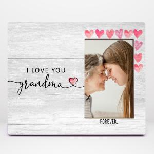 Orchroma I Love You Grandma Picture Frame, Grandma Gifts For Birthday, Christmas, Mother's Day, 8x10 Picture Frame