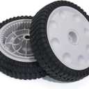 CheeMuii 734-04018 Lawn Mower Wheel 2 Pcs 8" Push Mower Front Drive Wheel Replace for Troy Bilt TB240 734-04018B 12AV569Q597 734-04018A