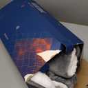 Bedsure Heated Blanket Wearable Shawl - Electric Wrap Poncho Blanket Hoodie for Adult, Birthday Gifts for Mom Women, Sherpa Heating Throw with 4 Time Settings & 6 Heat Settings, 55x64 inches, Grey