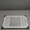 HVAC Premium 14''w X 8''h 3-Way AIR Supply Grille - Vent Cover & Diffuser - Flat Stamped Face - White [Outer Dimensions: 15.75''w X 9.75''h]