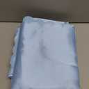 Entisn 4 Pack Baby Blue Satin Tablecloth 54 x 54 Inches Table Cloth, Square Silky Tablecloth Smooth Table Cover Decoration for Wedding Party Holiday Dinner