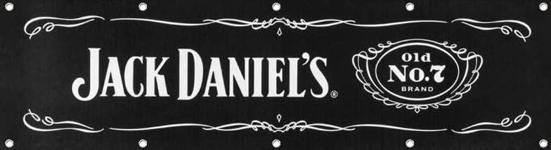 whiskey Garage workshop Banner Flag for Jacks Daniel store Flag 2x8ft Garage Shop Wall Decor Flag (No.7)
