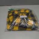 Cromoncent Men's Casual Plaid Flannel Long Sleeve Button Down Shirt Size 2XL