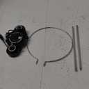 GE Traditional Rabbit Ears Indoor TV Antenna + Indoor Antenna Amplifier, Extendable Dipoles and Circular Loop, Digital HDTV VHF UHF, Low Noise Signal Booster, AC Power Adapter Included