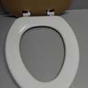 Bemis 1400TTA Economy Durable Wood Toilet Seat, Made in USA, Elongated, White