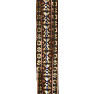 D'Addario Guitar Strap GTR ST, AQR HOOTENANNY, YL/BN