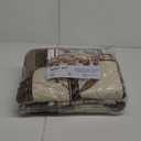 Great Bay Home Lodge Bedspread Twin/Twin XL Size Kid's Quilt Set with 1 Sham. Cabin 2-Piece Reversible All Season Quilt Set. Rustic Quilt Coverlet Bed Set. Redwood Collection. (Deer & Leaf Patchwork)