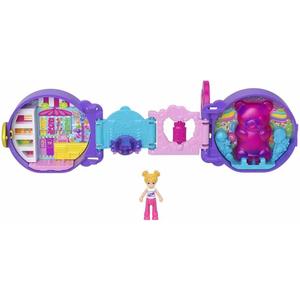 Polly Pocket Travel Fun Mini Playset HRD73 - Purple