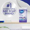 Dial Antibacterial Deodorant Bar Soap, Calm & Soothe Lavender & Twilight Jasmine Scent, 4 Oz, 32 Bars, Dermatologist Tested, With Clean Rinse Technology