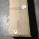 7.5ft Green Flocked Hinged Artificial Christmas Tree w/Metal Stand Green