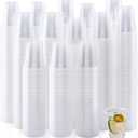 Turbo Bee 1000 Pack 5oz Clear Plastic Cups,Small Disposable Party Cups, Disposable Cups Cold Beverage Plastic Clear Cups, Picnic, BBQ, Travel, and Events