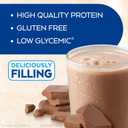 Atkins Milk Chocolate Delight High Protein Shake, 15g Protein, Low Glycemic , 2g Net Carb, 1g Sugar, Keto Friendly , Chocolate Flavored Protein Shakes, 12 Count (EXP 07/01/26)