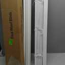Lotus & Windoware Cordless, 2 Inch Faux Wood Blind, 34.5" Wide x 60" Long, Window Blinds, Blinds & Shades, Blinds for Indoor Windows, Embossed, Bright White