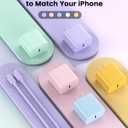 FEEL2NICE iPhone Charger Fast Charging 2 Pack Type C Wall Charger Block with 2 Pack [6FT&10FT] Long USB C to Lightning Cable for iPhone 14/13/12/12 Pro Max/11/Xs Max/XR/X,AirPods Pro,Purple