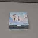 Portable Silent Inhaler with Digital Display, Automatic Residue Cleaning, Rechargeable USB-C for Adults and Children - Grey