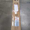 PetSafe Sliding Glass Pet Door - No-Cut DIY Install Doggy Door for Renters - Aluminum Frame - Adjustable Height 75 7/8" to 80 11/16" - Ideal for Small Dogs Up to 15 lb - White