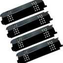 Direct Store Parts DP166 4pk 15 inch Porcelain Steel Heat Plate for Charbroil 463436215, 463439914, 466334613, 466342014 463436213, G432-0096-W1, Heat Tent Shield Deflector for Kenmore 16113, 16115