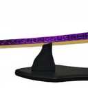 Sword Valley Maelles Triumph Blade with Display Stand - Purple & Gold Color Scheme - Aluminum Alloy Guard100cm/39.37" LengthOpenwork Carvingfor Display & Collection (0.8kg/1.76lbs)