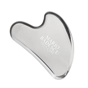 Mario Badescu Stainless Steel Gua Sha, Durable Non-Porous Facial Massage Tool for Contouring, Tension Relief & Smoother-Looking Skin