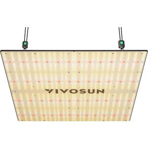 VIVOSUN VS4000 LED Grow Light with Full Spectrum Diodes & Brand Driver Dimmable Sunlike Lights for Seedling Veg & Bloom Plant Grow Lamp for 4x4/5x5 Grow Tent