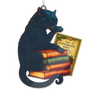 Black Cat Christmas Ornament 2026 Funny Christmas Ornaments for Tree, Tuxedo Style Cat Decor, Gifts for Cat Lovers Women Men Kids, Crazy Cat Lady Present, Xmas Tree Decor