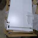 Design House Brookings Kitchen Cabinet, Solid Wood, Shaker Style, 2 Soft-Close Doors, 1 Interior Adjustable Shelf, 1 Drawer, Sherwin Williams White, 24.0 in. L x 24.0 in. W x 34.5 in. H, 561365