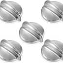 Allstare WB03X43926 Stove Knobs Replacement Parts for GE Range Parts Profile Stove Knobs 183D8269 KIP 5E87 GE Cooktop Knobs JGBP87SEM1SS PGB918SEM1SS Gas Range Burner Control Knob Oven Knobs 5 Pcs